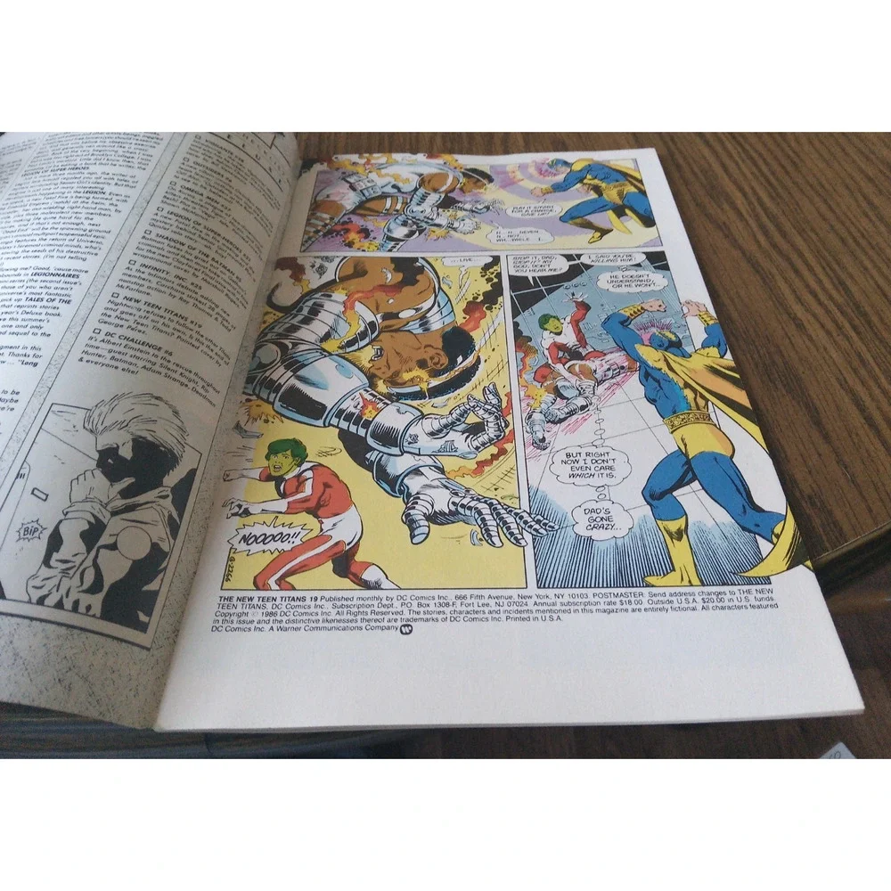 The New Teen Titans #19 (April 1986 DC Comics)